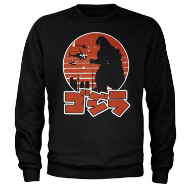 Läs mer om Godzilla Japanese Logo Sweatshirt, Sweatshirt