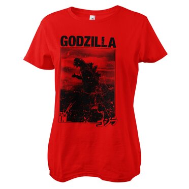 Läs mer om Godzilla Vintage Girly Tee, T-Shirt