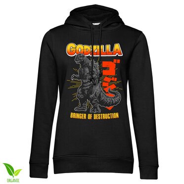 Läs mer om Godzilla - Bringer Of Destruction Girls Hoodie, Hoodie