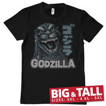 Läs mer om Godzilla Roar Big & Tall T-Shirt, T-Shirt