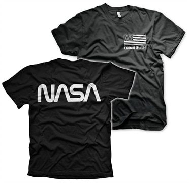 Läs mer om NASA Black Flag T-Shirt, T-Shirt