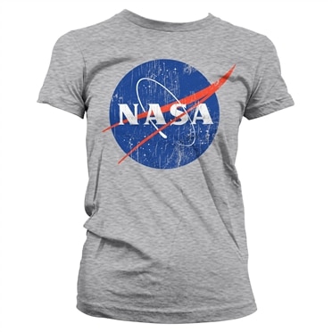 Läs mer om NASA Washed Insignia Girly Tee, T-Shirt