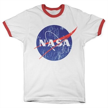 Läs mer om NASA Washed Insignia Ringer Tee, T-Shirt