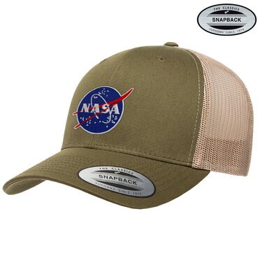 Läs mer om NASA Insignia Premium Trucker Cap, Accessories