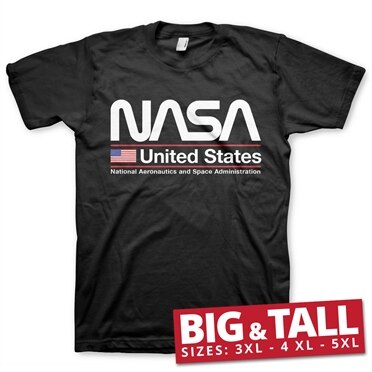 Läs mer om NASA - United States Big & Tall T-Shirt, T-Shirt
