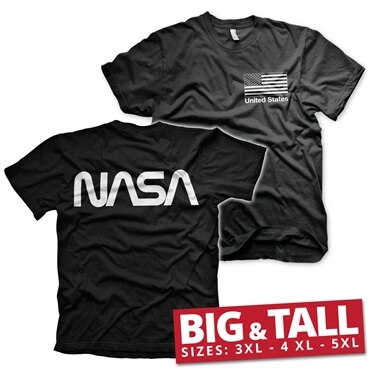 NASA Black Flag Big & Tall T-Shirt, Big & Tall T-Shirt
