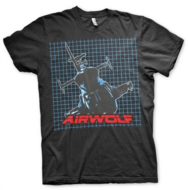 Airwolf Pattern T-Shirt, Basic Tee