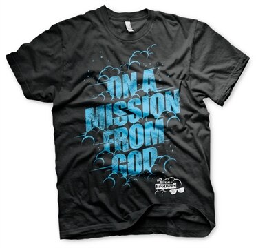 On A Mission From God - Blues Brothers T-Shirt, Basic Tee