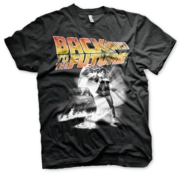 Läs mer om Back To The Future Poster T-Shirt, T-Shirt
