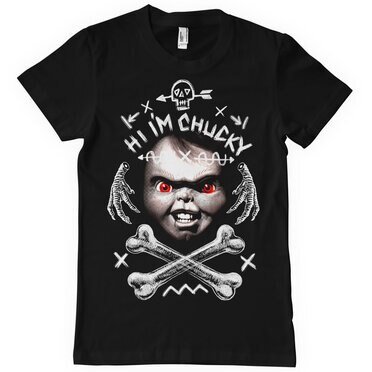 Läs mer om Hi Im Chucky T-Shirt, T-Shirt