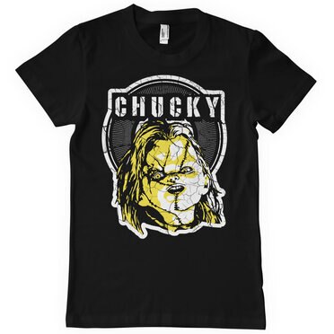 Läs mer om Cracked Chucky T-Shirt, T-Shirt