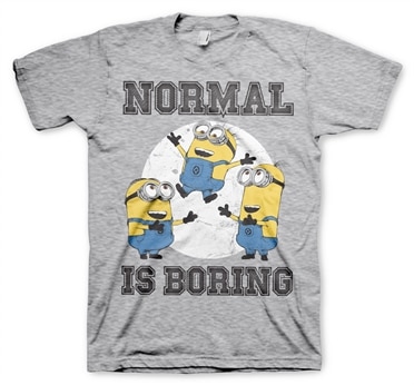 Läs mer om Minions - Normal Life Is Boring T-Shirt, T-Shirt