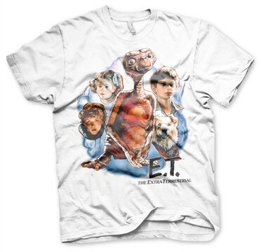 Läs mer om E.T. Retro Poster T-Shirt, T-Shirt