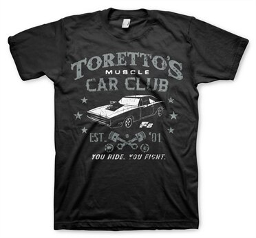 Torettos Muscle Car Club T-Shirt, T-Shirt