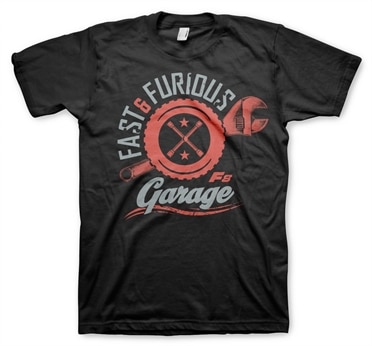 Läs mer om Fast & Furious Garage T-Shirt, T-Shirt