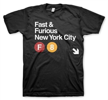Läs mer om Fast & Furious NYC T-Shirt, T-Shirt