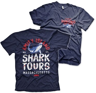 Läs mer om Amity Island Shark Tours T-Shirt, T-Shirt