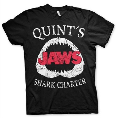 Jaws - Quint´s Shark Charter T-Shirt, Basic Tee