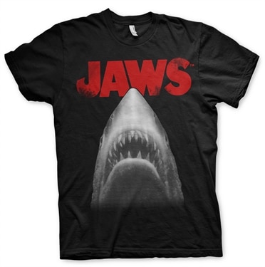 Läs mer om Jaws Poster T-Shirt, T-Shirt