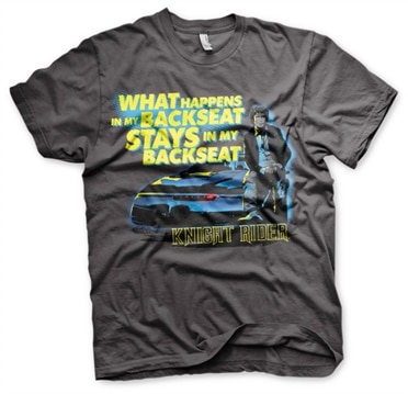 Läs mer om Knight Rider - Backseat T-Shirt, T-Shirt