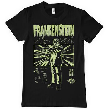 Läs mer om Frankenstein Retro T-Shirt, T-Shirt