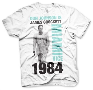 Don Johnson Is Crockett T-Shirt, Basic Tee
