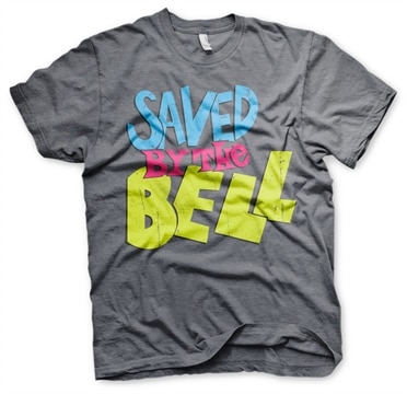 Saved By The Bell Distressed Logo T-Shirt, Basic Tee