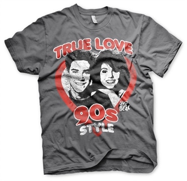 Läs mer om Saved By The Bell - True Love 90´s Style T-Shirt, T-Shirt