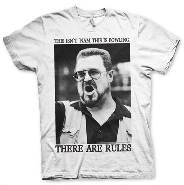 Läs mer om Big Lebowski - There Are Rules T-Shirt, T-Shirt