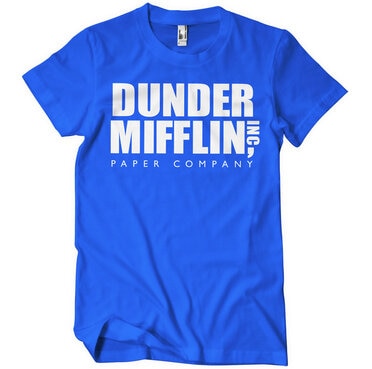 Läs mer om Dunder Mifflin Inc. Logo T-Shirt, T-Shirt