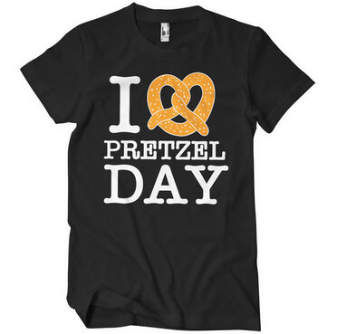 Läs mer om I Love Pretzel Day T-Shirt, T-Shirt