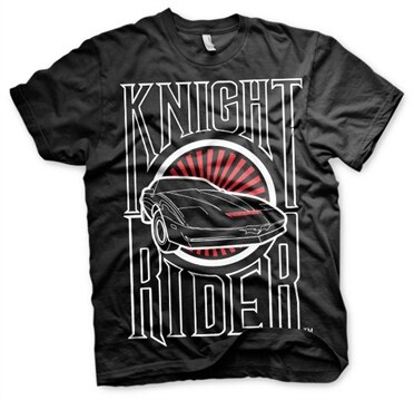 Knight Rider Sunset K.I.T.T. T-Shirt, Basic Tee