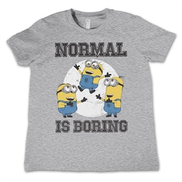 Minions - Normal Life Is Boring Kids T-Shirt, Kids T-Shirt