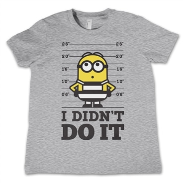 Minions - I Didn't Do It Kids T-Shirt, Kids T-Shirt