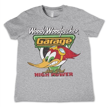 Woody Woodpecker Garage Kids Tee, Kids Tee