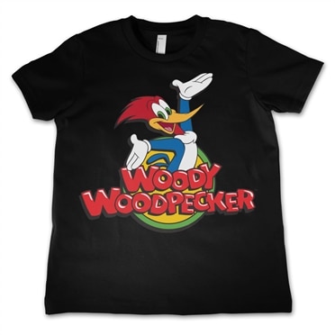 Woody Woodpecker Classic Logo Kids Tee, Kids T-Shirt