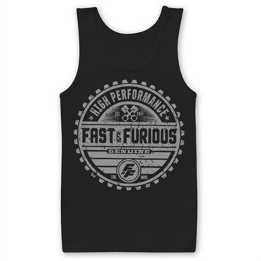 Fast & The Furious Genuine Brand Tank Top, Tank Top