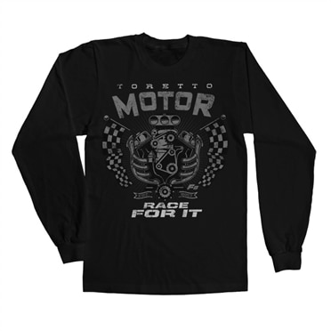 Läs mer om Toretto Motor - Race For It Long Sleeve Tee, Long Sleeve T-Shirt