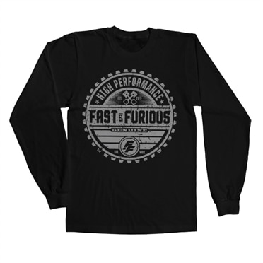 Läs mer om Fast & The Furious Genuine Brand Long Sleeve Tee, Long Sleeve T-Shirt