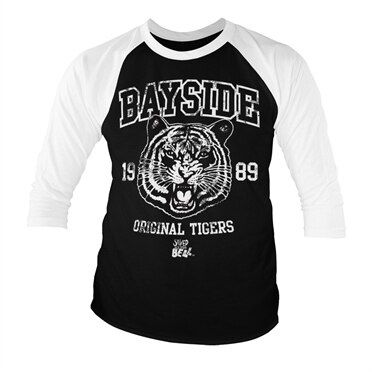 Bayside 1989 Original Tigers Baseball 3/4 Sleeve Tee, Baseball 3/4 Sleeve Tee