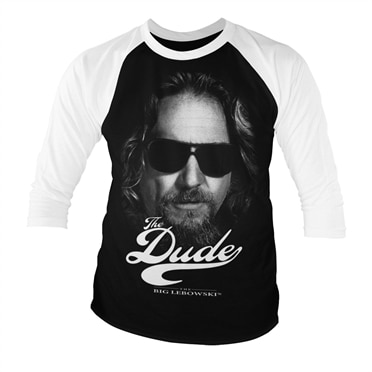 Läs mer om The Dude II Baseball 3/4 Sleeve Tee, Long Sleeve T-Shirt