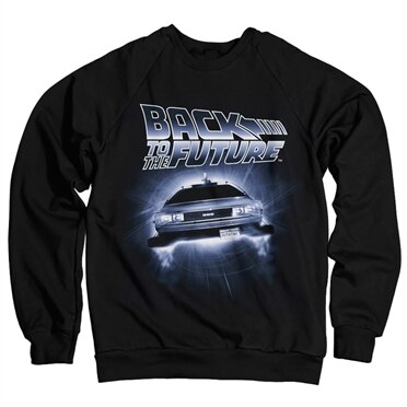 Läs mer om Back To The Future - Flying Delorean Sweatshirt, Sweatshirt