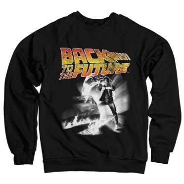 Läs mer om Back To The Future Poster Sweatshirt, Sweatshirt