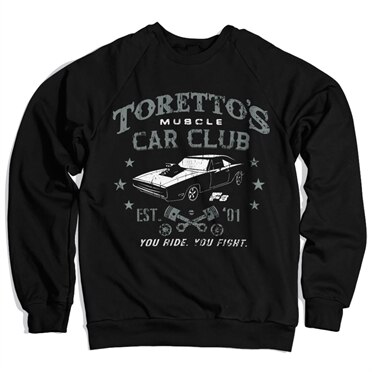 Läs mer om Torettos Muscle Car Club Sweatshirt, Sweatshirt