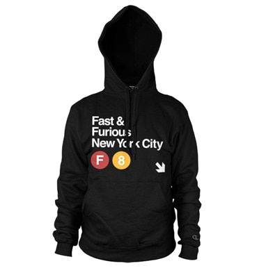 Fast & Furious NYC Hoodie, Hooded Pullover