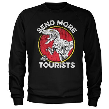 Läs mer om Jurassic Park - Send More Tourists Sweatshirt, Sweatshirt