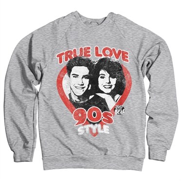 Läs mer om Saved By The Bell - True Love 90´s Style Sweatshirt, Sweatshirt