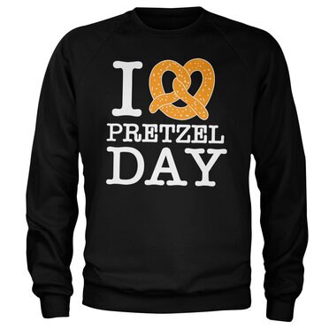 Läs mer om I Love Pretzel Day Sweatshirt, Sweatshirt