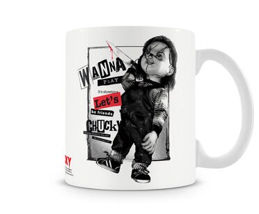 Läs mer om Chucky - Lets Be Friends Coffee Mug, Accessories