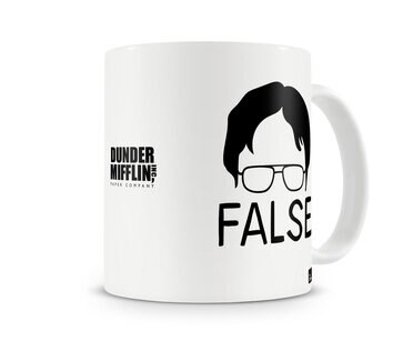 Läs mer om The Office - FALSE Coffee Mug, Accessories